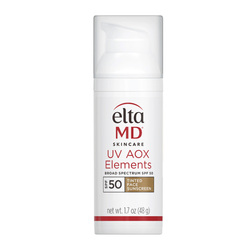 UV AOX Elements Broad-Spectrum SPF 50 - Tinted on white background
