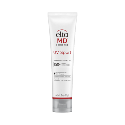 EltaMD UV Sport Broad-Spectrum SPF 50 on white background