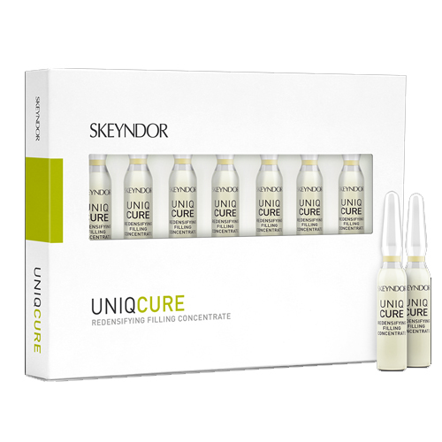 Skeyndor Uniqcure - Redensifying Filling Concentrate on white background