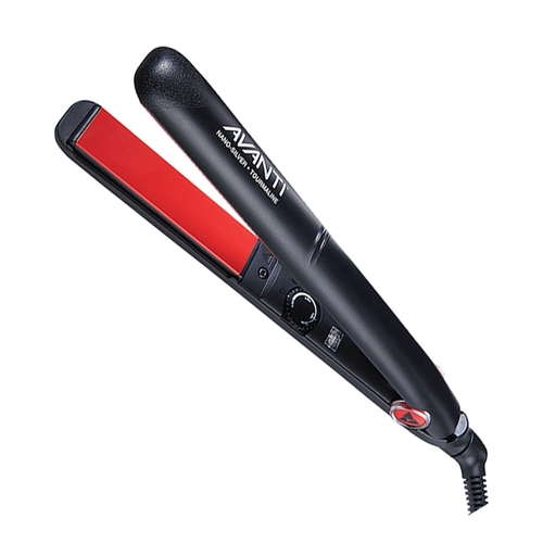 Avanti Universal Voltage Nano-Silver Tourmaline Ceramic Flat Iron on white background