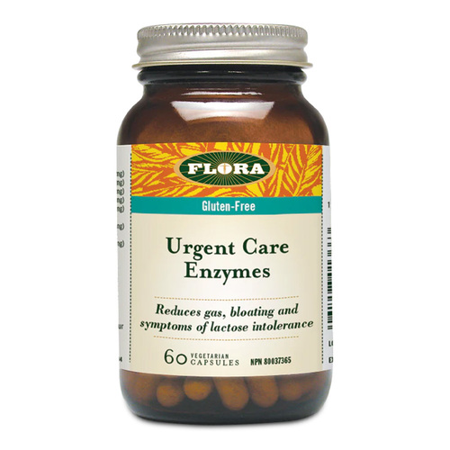 Flora Urgent Care Enzymes, 60 capsules