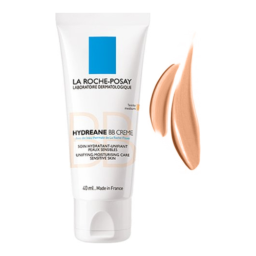 La Roche Posay Hydreane BB Cream - Light on white background