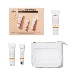 VITAL HYDRATION 3-step Vitamin C Routine on white background