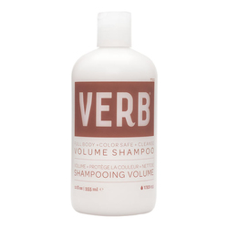 Volume Shampoo on white background