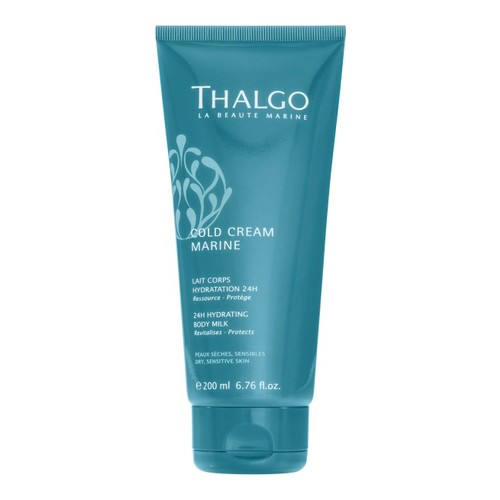 Thalgo 24hr Hydrating Body Milk on white background