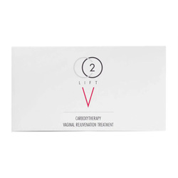V on white background