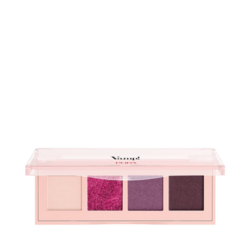 Vamp 4 Eyeshadow Palette 004 - Vibrant Plum on white background