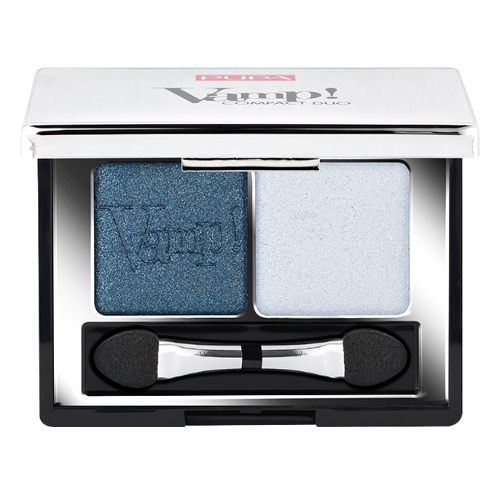 Pupa Vamp! Compact Duo Eyeshadow - 001 Rose Perlage on white background