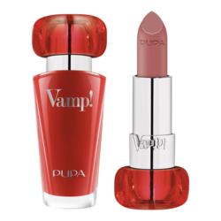 Vamp! Lipstick -103 Tea Rose on white background
