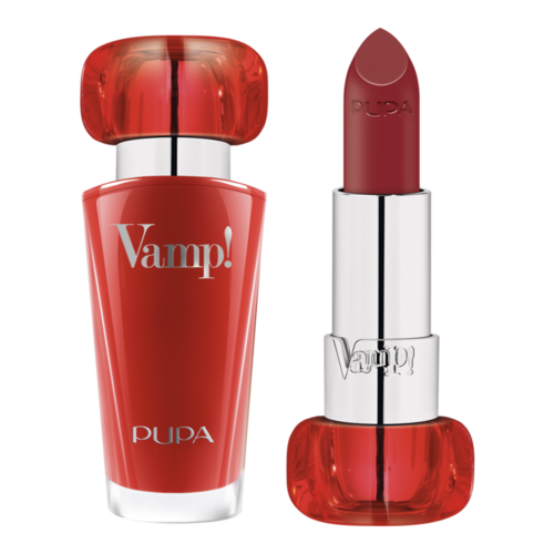 Pupa Vamp! Lipstick - 301 Intense Red, 3.5g/0.1 oz