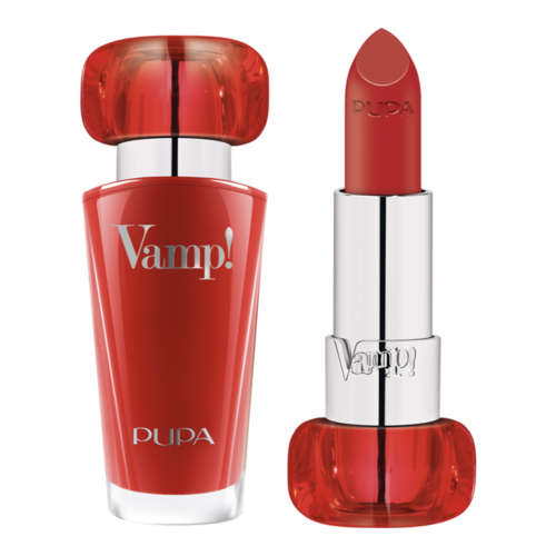 Pupa Vamp! Lipstick -101 Warm Nude on white background