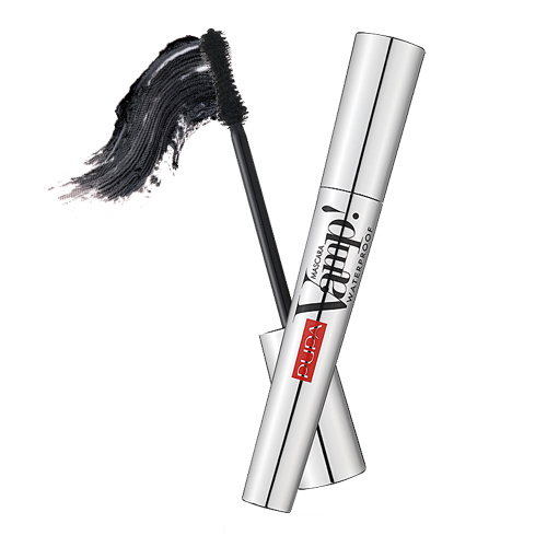 Pupa Vamp! Mascara Waterproof - 001 Black, 1 piece