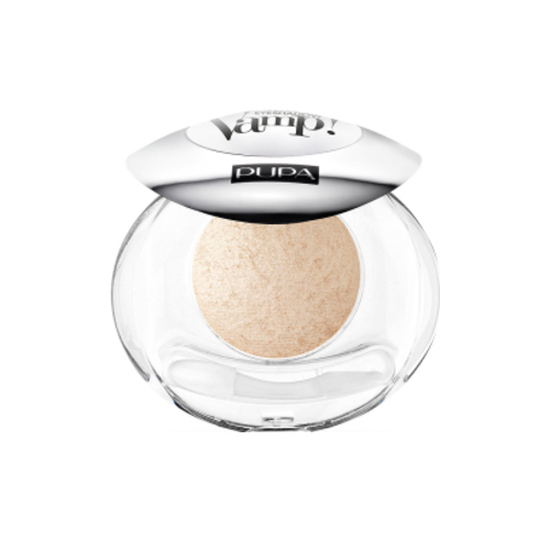 Pupa Vamp! Wet and Dry Eyeshadow - 100 Sugar Pink on white background