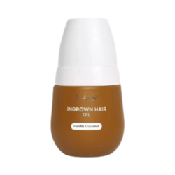Vanilla Coconut Oil Ingrown Hair on white background