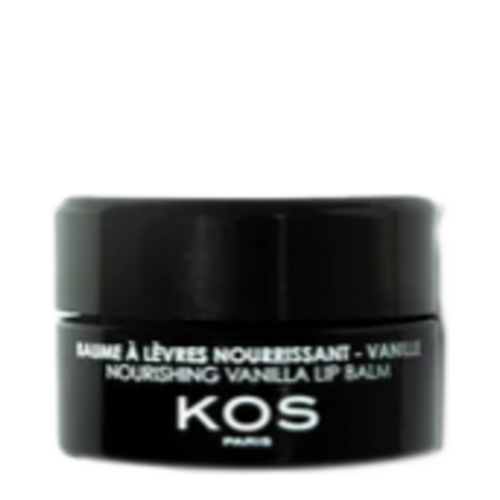 Kos Paris Vanilla Lip Balm on white background