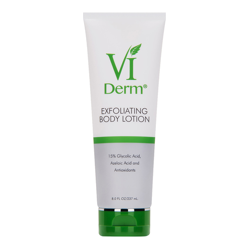 VI Derm Beauty Exfoliating Body Lotion on white background