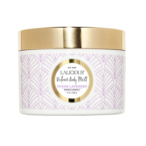 LaLicious Velour Body Melt - Sugar Coconut on white background
