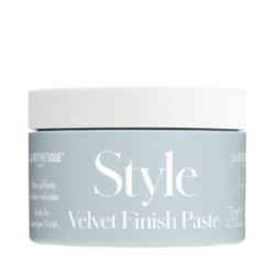 Velvet Finish Paste on white background