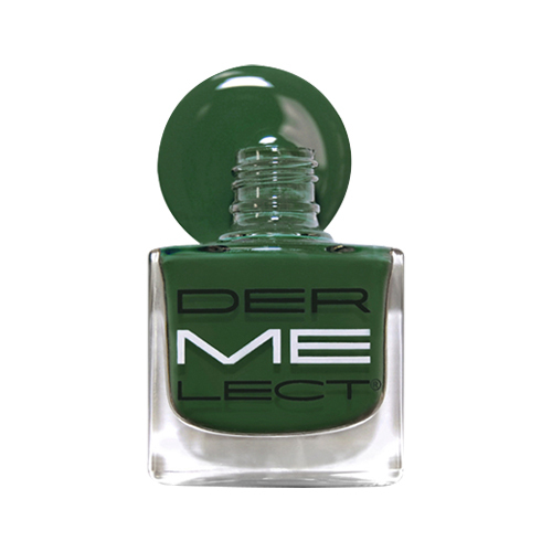 Dermelect Cosmeceuticals Verdure - Lush Hunter Green on white background