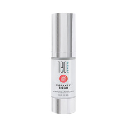 Vibrant C Serum on white background