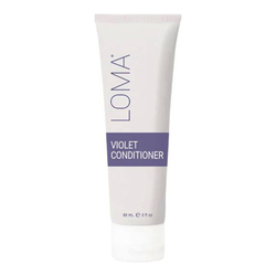 Violet Conditioner on white background