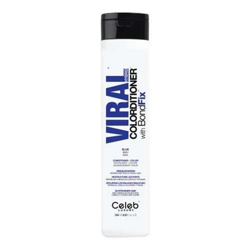 Celeb Luxury Viral Blue Colorditioner on white background