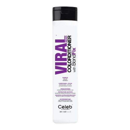 Celeb Luxury Viral Purple Colorditioner on white background