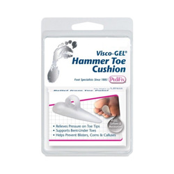 Visco-GEL Hammer Toe Cushion - Large Left on white background