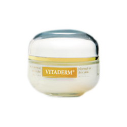 Vitaderm Cream on white background