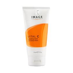 Vital C Hydrating Hand and Body Lotion on white background
