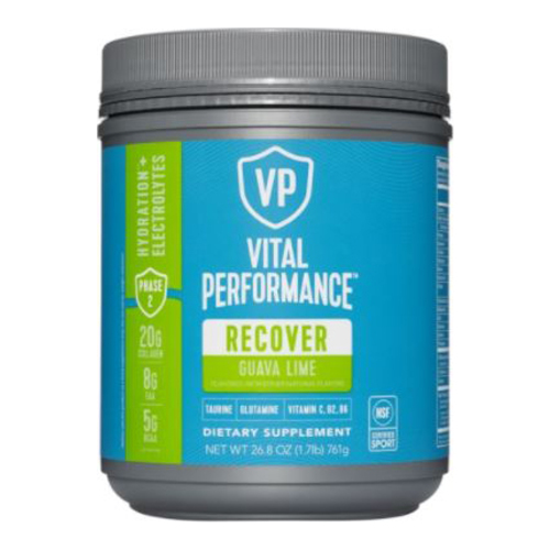 Vital Proteins Vital Performance Recover - Guava Lime on white background