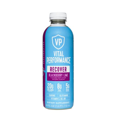 Vital Proteins Vital Performance Recover RTD - Blackberry Lime on white background
