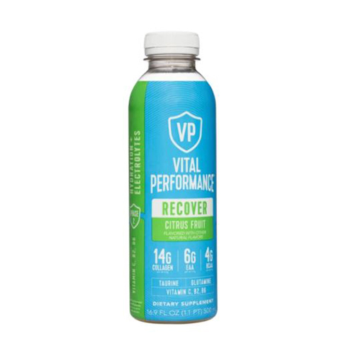 Vital Proteins Vital Performance Recover RTD - Citrus Fruits on white background