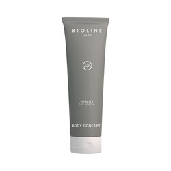 Vitality Shower Gel on white background