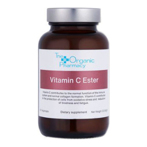 The Organic Pharmacy Vitamin C Ester Supplements on white background