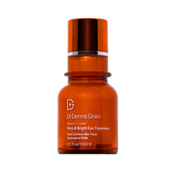 Vitamin C + Lactic Firm and Bright Eye Treatment on white background