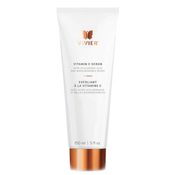 Vitamin C Scrub on white background