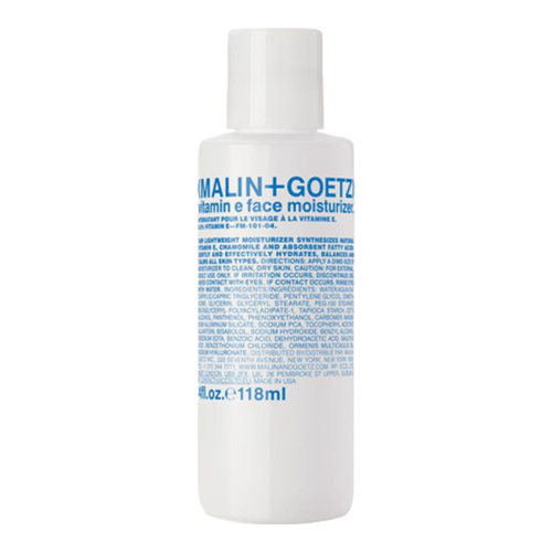 Malin + Goetz Vitamin E Face Moisturizer on white background