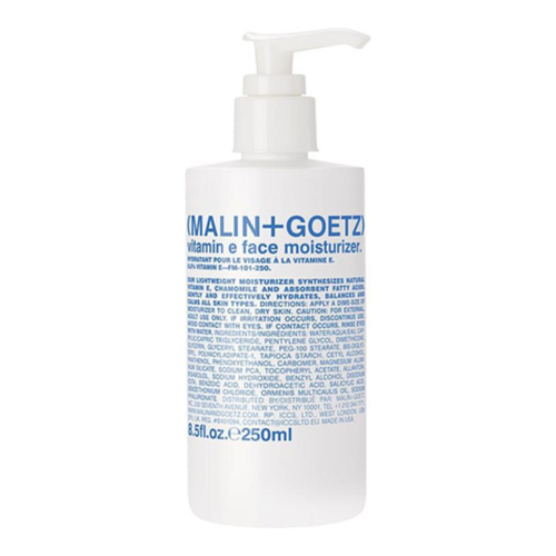 Malin + Goetz Vitamin E Face Moisturizer on white background