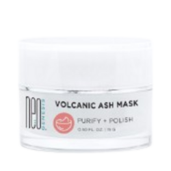 Volcanic Ash Mask on white background