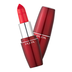 Volume Lipstick - 403 Euphoria Red on white background