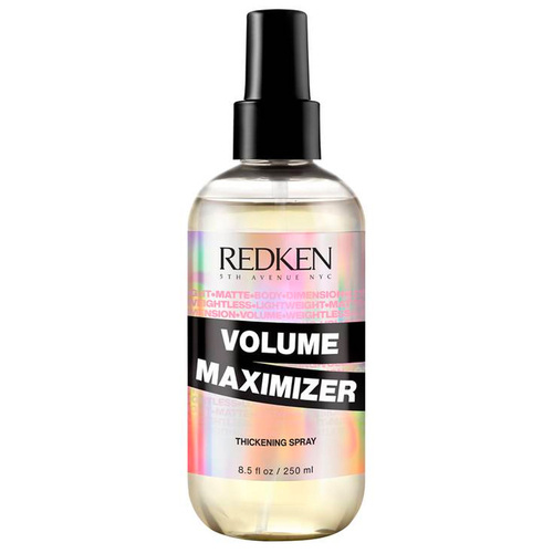 Redken Volume Maximizer Weightless Matte Thickening Spray, 250ml/8.5 fl oz Redken Volume Maximizer Weightless Matte Thickening Spray on white background