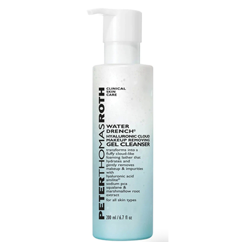 Peter Thomas Roth Water Drench Hyaluronic Cloud Makeup Removing Gel Cleanser, 200ml/6.8 fl oz