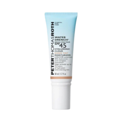 Water Drench Hyaluronic Cloud Sheer Tint Moisturizer Broad Spectrum Sunscreen SPF 45 on white background