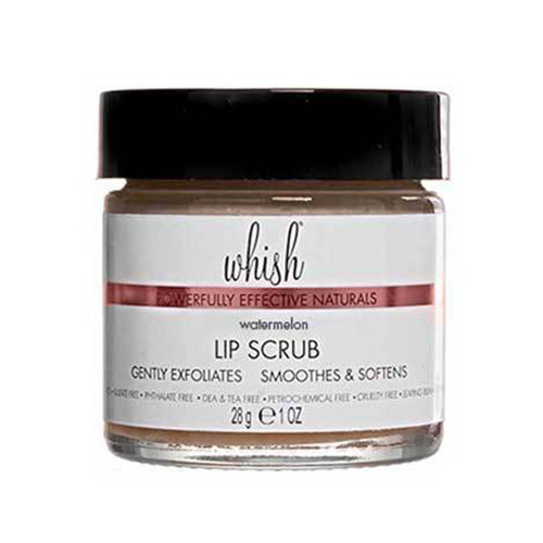 Whish Pink Champagne Lip Scrub on white background