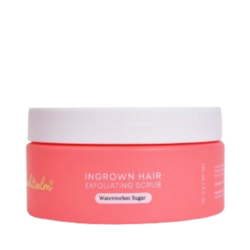 Watermelon Sugar Ingrown Hair Exfoliating Scrub on white background