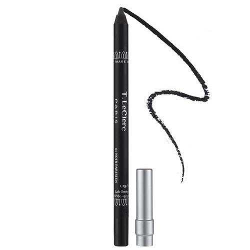 T LeClerc Waterproof Eye Pencil - 01 Noir Parisien, 1.2g/0.0423 oz