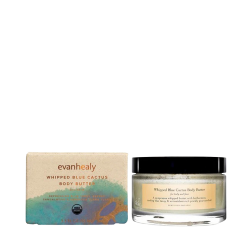 Evanhealy Whipped Blue Cactus Body Butter on white background