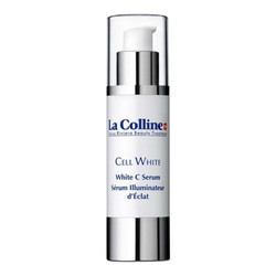 White C Serum on white background