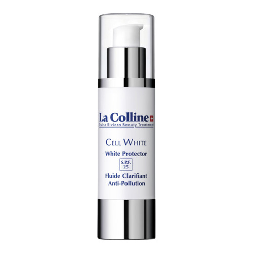 La Colline White Protector SPF 25 on white background